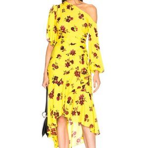 A.L.C. Florence Dress in Floral/Yellow
